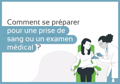 Comment se préparer pour une prise de sang ou un examen médical ?